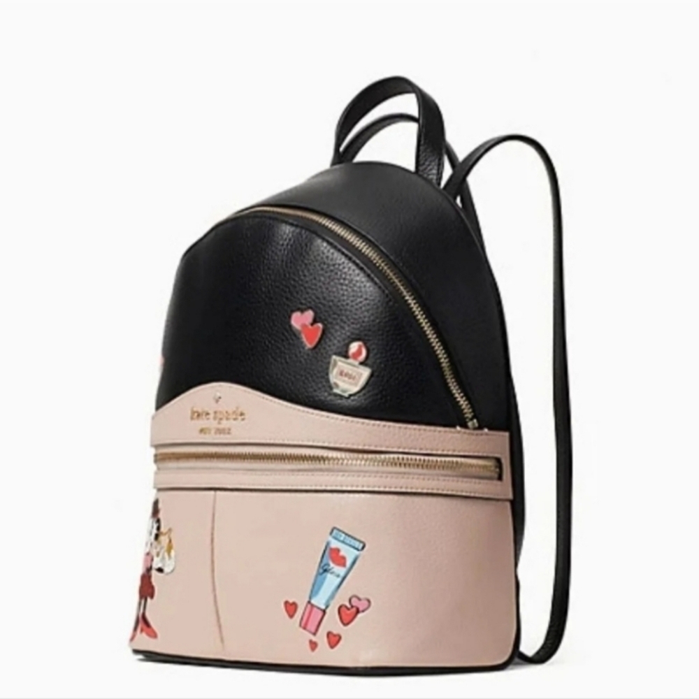 Kate Spade Disney Minnie Mouse Backpack - Like New - Picture 6 of 16